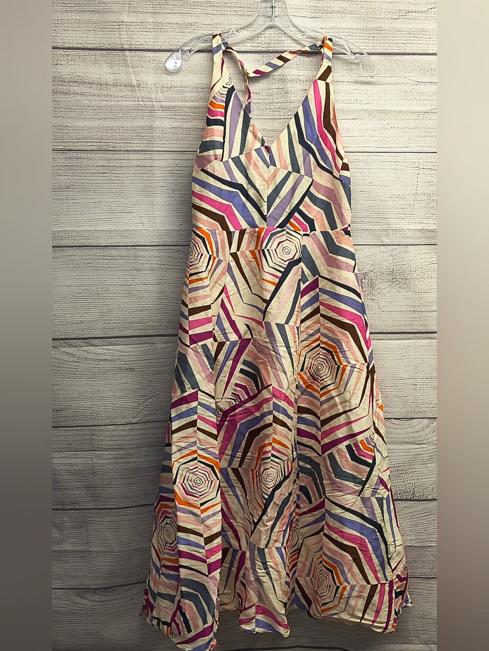 Kate Spade Geobrella Maxi Dress Cover-up Size 2 - Picture 2 of 9